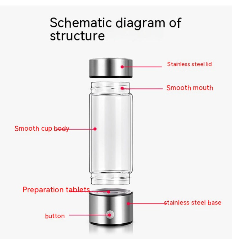 Hydrogen Water Generator Bottle